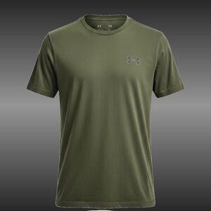 Under Armour Freedom T-Shirt Mens M Green Tactical Graphic